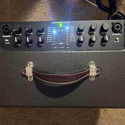 Fender Acoustic Junior 2-Channel 100-Watt 1x8" Acoustic Guitar Combo 2020 - Present - Brown image 2