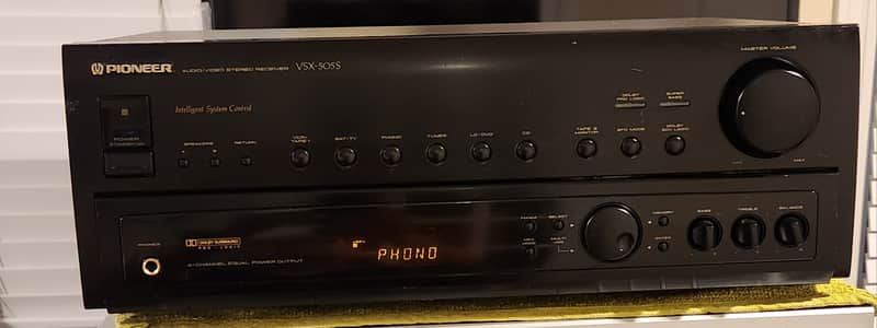 Pioneer Pioneer VSX-505S is a vintage audio/video stereo receive 90s - Black image 1