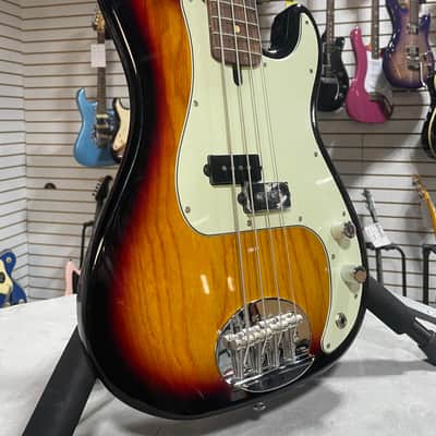 Lakland Skyline P style Vintage Bass - Three Tone Sunburst w/Rosewood Fretboard & PLEK*D #229 image 1