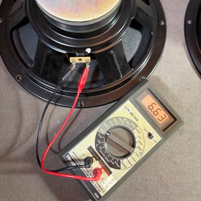 Pair Foster 30S38 12" Guitar Speakers Woofers 8Ω 20W Japan Tested Excellent image 6