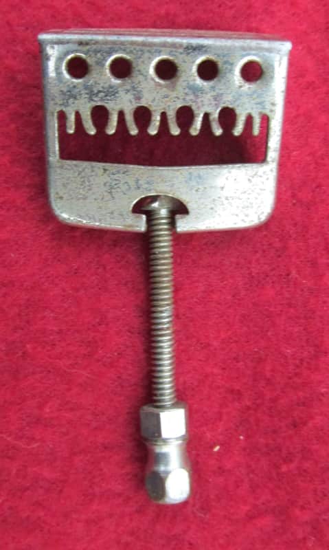 Vintage Banjo TAILPIECE-5 String Banjo Tailpiece-Parts Project Luthier image 1