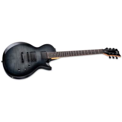 ESP LTD EC-200DX - Rosewood Fingerboard, Charcoal Burst image 2