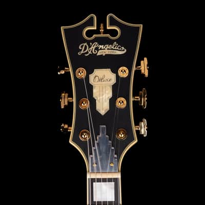 Pre-Owned D’Angelico Deluxe DLX-175 Hollow Body Matte Midnight With OHSC image 14
