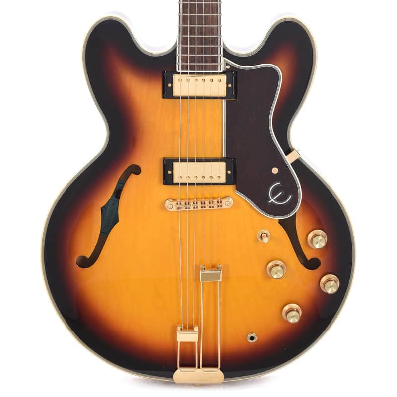 Epiphone Original Sheraton Vintage Sunburst w/Frequensator (Serial #24111510768) image 1