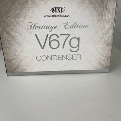 MXL V67g HE Large Capsule Condenser Microphone Heritage Edition w Case Mount and Pop Filter image 5