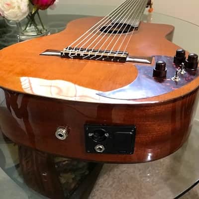Cathedral 10 string clasical guitar 2013 with midi pickup image 14