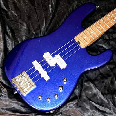 Charvel Pro-Mod San Dimas PJ Bass Guitar 2021 - Mystic Blue image 2