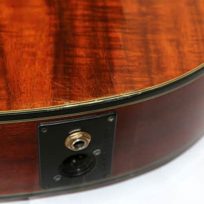 Dean Exibition KOA Acoustic Electric Guitar EX-KOA With Gig Bag LUTHIER SPECIAL image 17