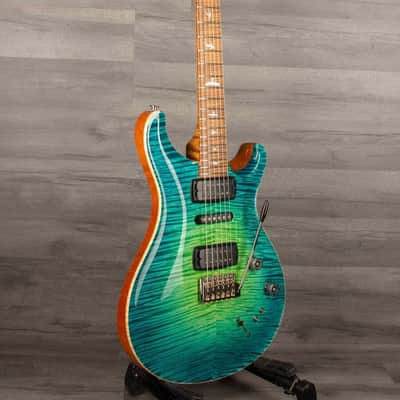 PRS Private Stock Modern Eagle V PS#10378 - Green Luminlay LTD - LAGUNA GLOW image 6