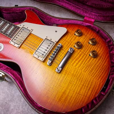 GIBSON USA Custom Shop '58 Les Paul Standard Reissue Aged "Cherry Sunburst + Rosewood" (2012) image 2