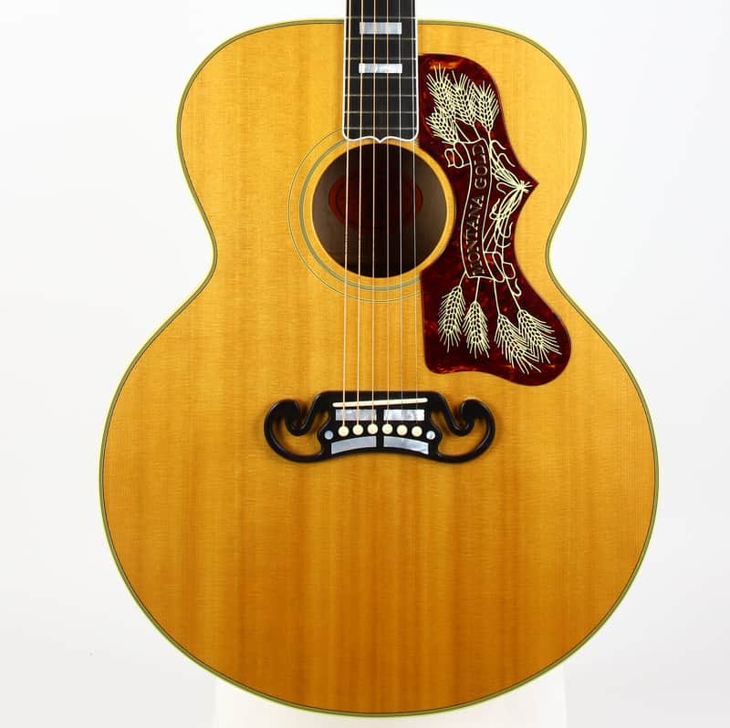 2005 Gibson Custom Shop Montana Gold J-200 w Original Case Jumbo Flattop! image 1