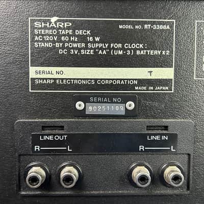 Sharp RT-3388A 1981 image 8