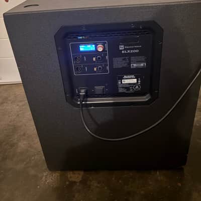 2 Electro-Voice ELX200-18SP 1200-Watt 18" Powered Subwoofer Speaker 2017 - Present - Black image 11