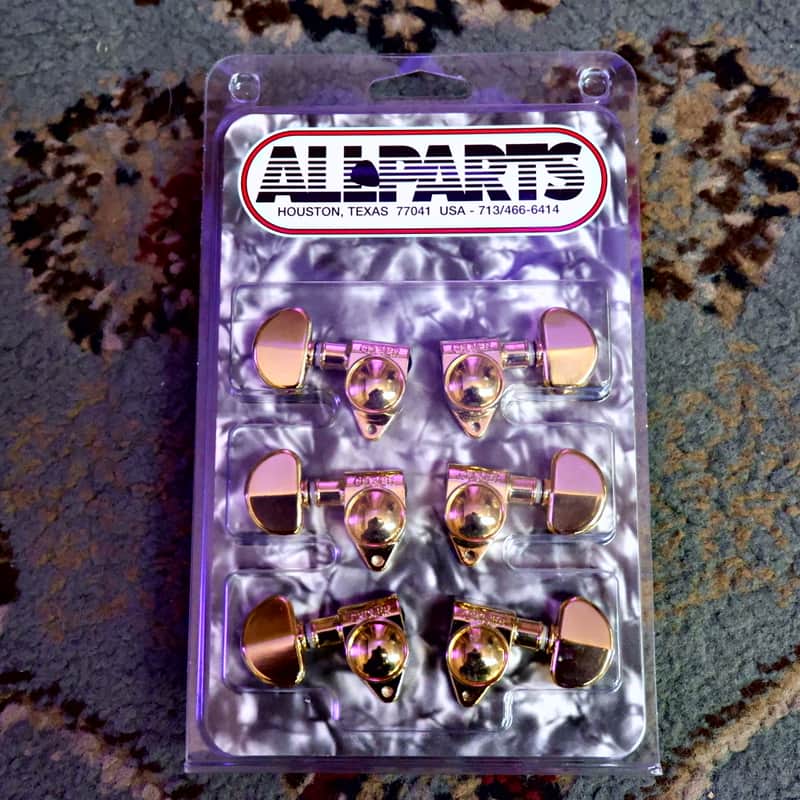 Grover Rotomatic Tuning Machines 3x3 102-18 Series - Gold image 1