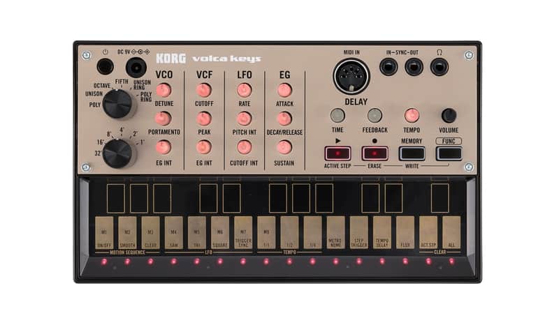 Korg Volca Keys Analog Loop Synthesizer image 1