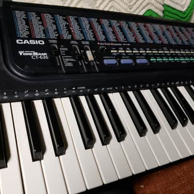 Vintage Casio CT-636 Keyboard Synth 465 Sound Tone Bank, | Reverb
