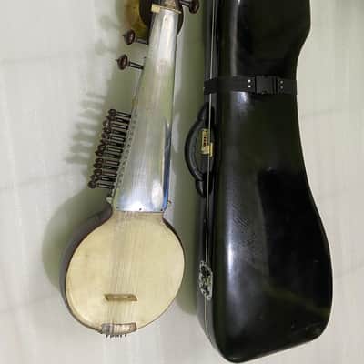 Rare Vintage Professional Sarod, 70 yrs. old amazing Unique Art Works , Handmade. image 5