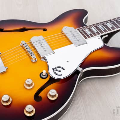 1996 Epiphone Casino-JL John Lennon Edition Pre-Elitist w/ Case, Japan Terada image 7