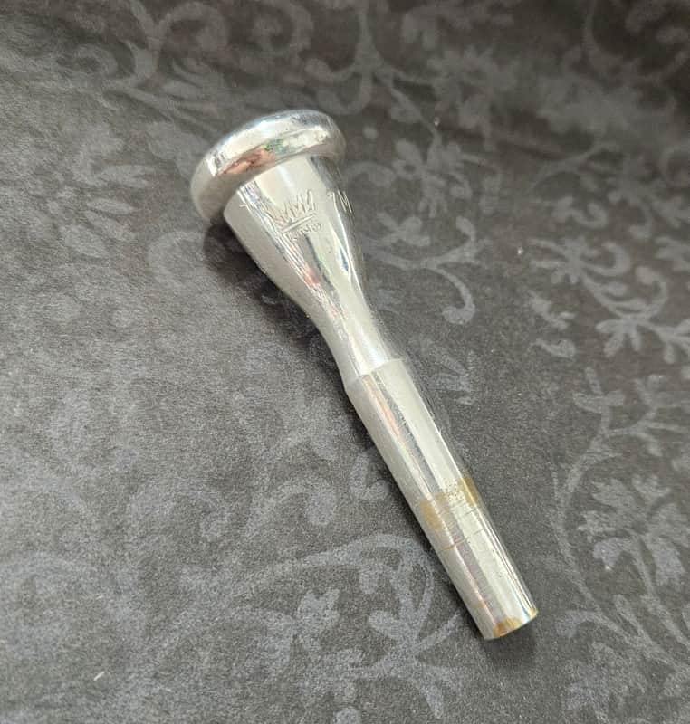 King 7M Trumpet Mouthpiece 1960s–1980s (vintage King production) - Silver image 1