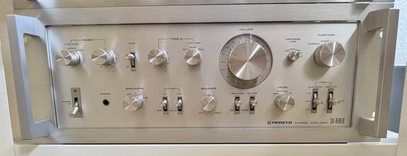 Pioneer SA-8500 II w/ JA-R101 Rack Mount Shelf : Incredible Condition !!!