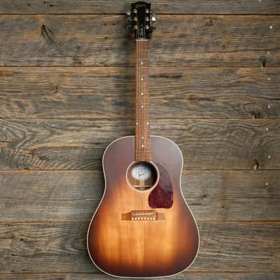 Used Gibson 50s J-45 Studio Walnut A/E Guitar - Vintage Sunburst w/Bag image 2