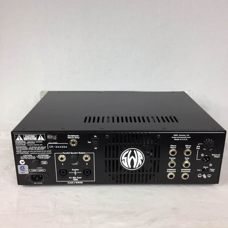 SWR 750X Bass Amplifier Head | Reverb