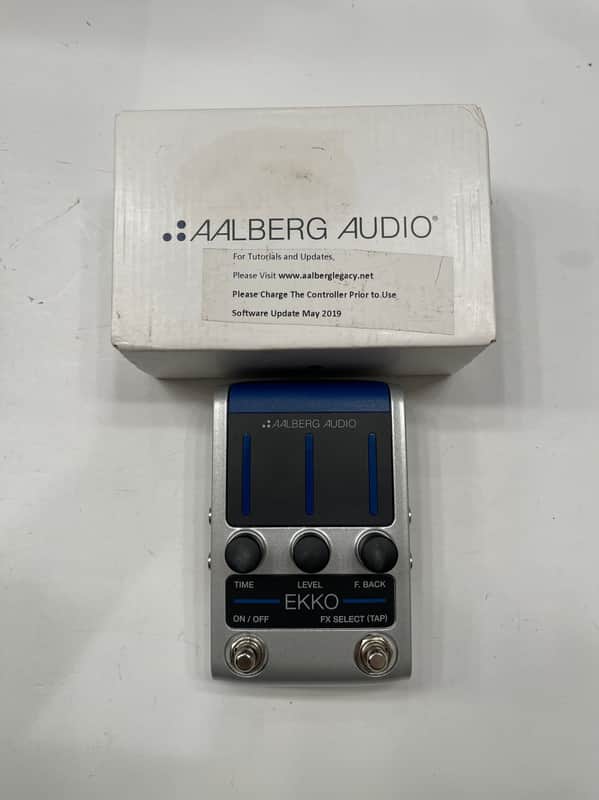 Aalberg Audio EK-1 Ekko Delay Echo Guitar Effect Pedal + Original Box image 1