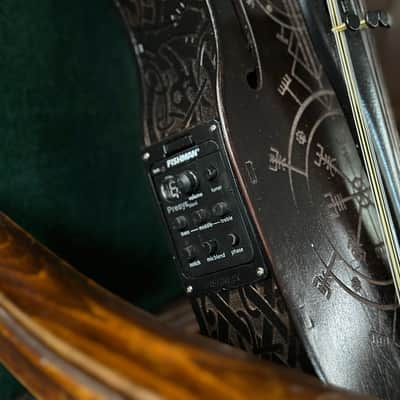 Electric Acoustic Nyckelharpa Sweden Violin with Bow, Key Harp Viola - 16 string image 4