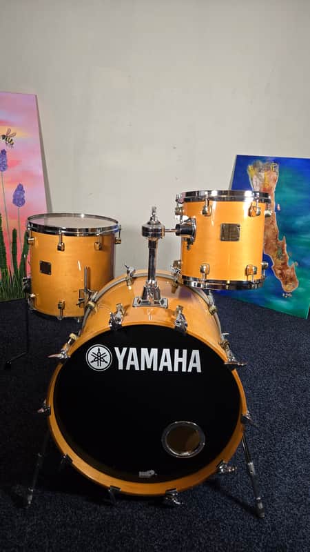 ON SALE!!!!RARE VINTAGE YAMAHA Maple Custom 1990 - Natural Laquer finish image 1
