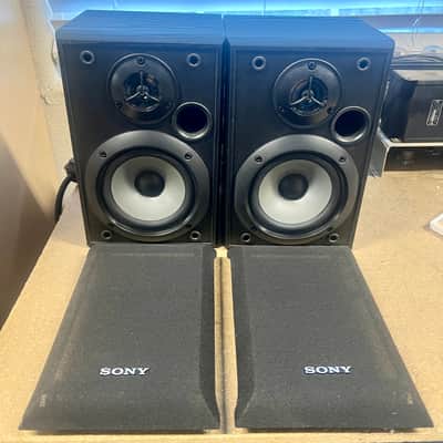 Sony SS-B1000 Bookshelf Speakers; Black Set of 2 image 1