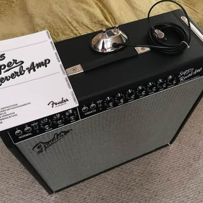 Fender Alessandro Handwired Fender '65 Super Reverb Reissue 2015 Black image 9