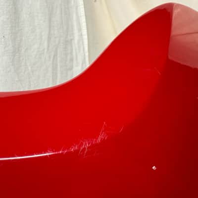 Jackson USA Custom Shop Dinky HH Guitar with Case - Red image 22