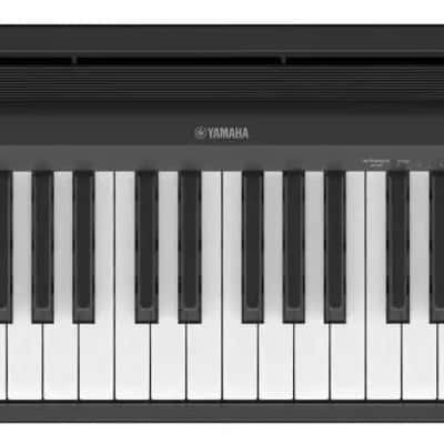 Yamaha P145BT Portable Digital Piano With Bluetooth (Black) - 88 Keys image 1