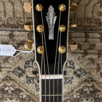 Eastman AC630-BD Jumbo Acoustic Guitar in Blonde w/ Hard Case & Free Pro Setup image 4