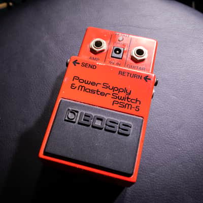 Boss PSM-5 Power Supply & Master Switch (Black Label) 1982 - 1983 - Red image 1