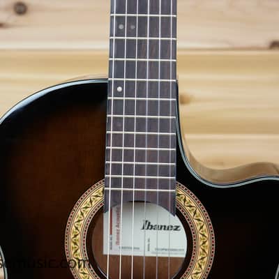 Ibanez GA35TCE-DVS Classical - Dark Violin Sunburst High Gloss image 3