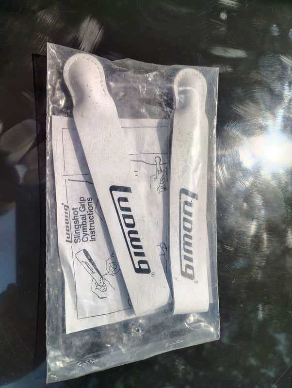 Ludwig Slingshot Cymbal Grip - White image 1