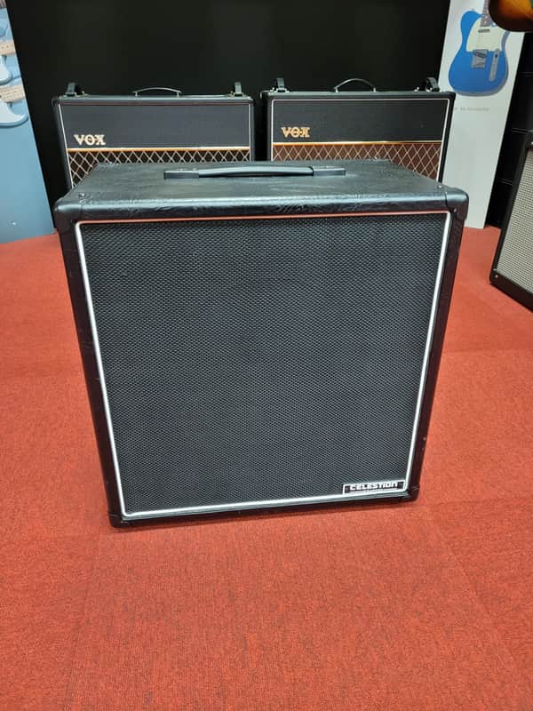 Harley Benton G112 Vintage 1x12 Cab - Black - Celestion Vintage 30 image 1