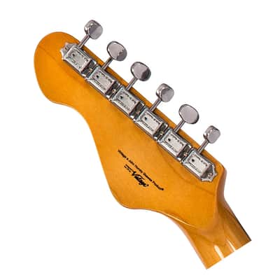 Vintage ReIssued Series V65 Electric Guitar - Boulevard Black image 5