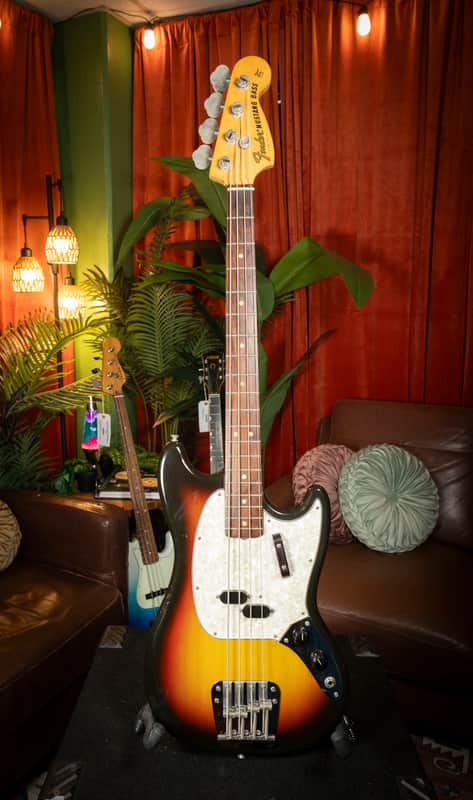 Fender Mustang Bass 1973 - Sunburst image 1