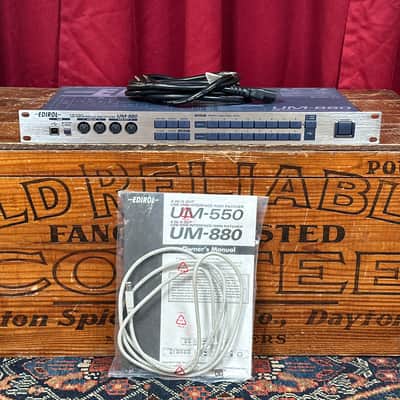 EDIROL UM-880 usb midi interface 【完動品】 Edirol Um-880 8 in / 8 out USB Midi Interface Patch Bay Roland for
