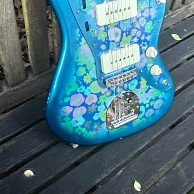 Fender MIJ Traditional '60s Jazzmaster 2018 - 2020 - Blue Flower image 1