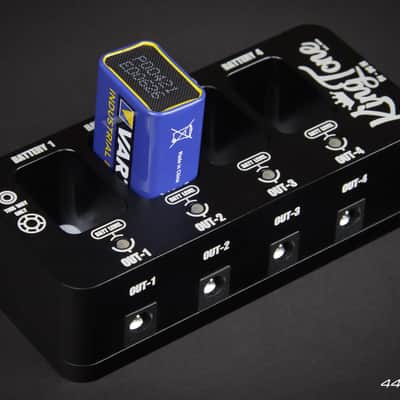 King Tone Guitar Battery Box 4X Black | Reverb