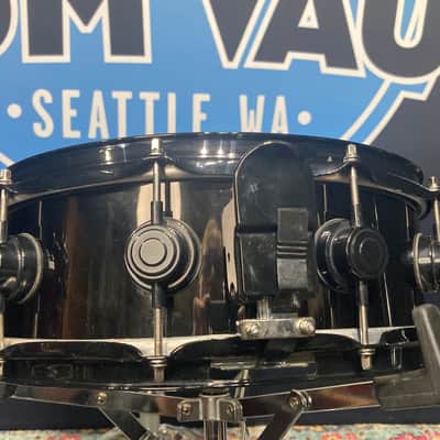 DW (Drum Workshop) - 5x14" DW "Ensenada" Black/Black Hardware image 5