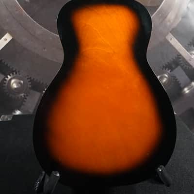 1975 Harmony Stella H6130 Sunburst Parlor Acoustic Guitar USA Vintage Chicago Made image 9