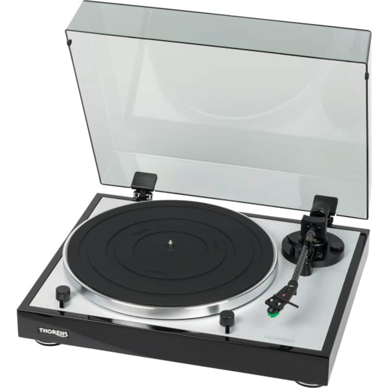 Thorens TD 402 DD Plattenspieler Schwarz Hochglanz B-Ware image 1