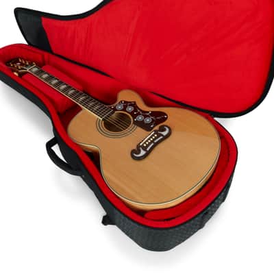 Gator Cases - GT-JUMBO-BLK - Black Transit Bag For Jumbo Acoustics image 3
