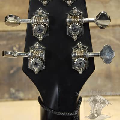 Washburn Rover R010B Travel Size Acoustic Guitar Black Finish with Case image 6
