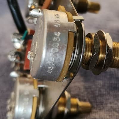 Gibson USA Les Paul Wiring Harness 2008 - Long shaft Pots image 5