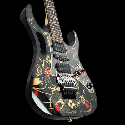 Ibanez 2018 JEM 77-FP2 Steve Vai Signature, Floral Pattern image 2